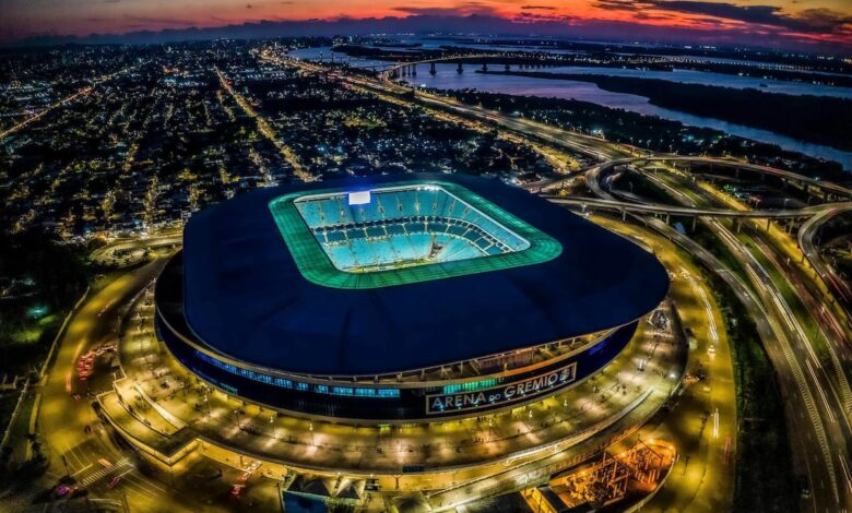 Arena do Grêmio vista de cima