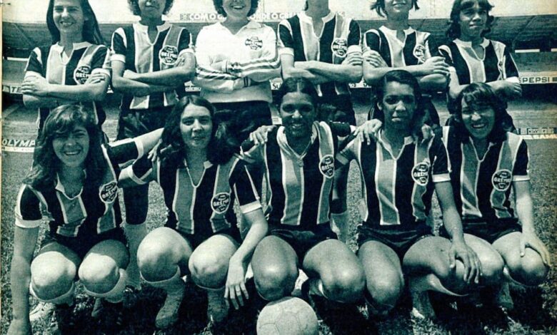 Primeira equipe de futebol feminino do Grêmio