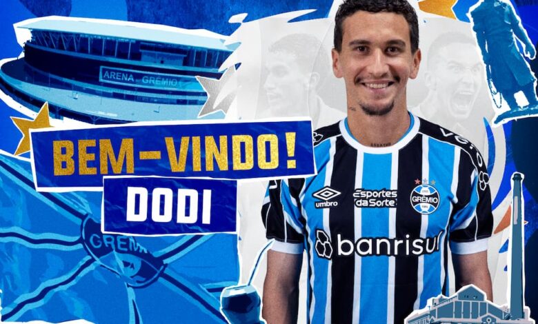 Grêmio anuncia Dodi, novo reforço do clube