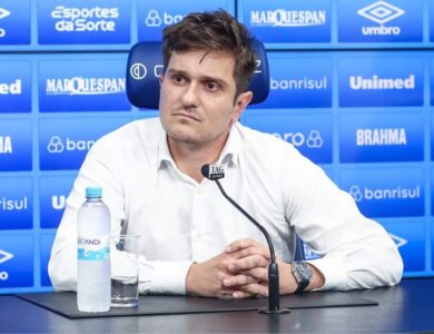 Antônio Brum, vice-presidente de futebol do Grêmio
